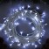 Garland “thread” 10 m, IP44, white thread, 100 LED, white glow, 8 modes, 220 V