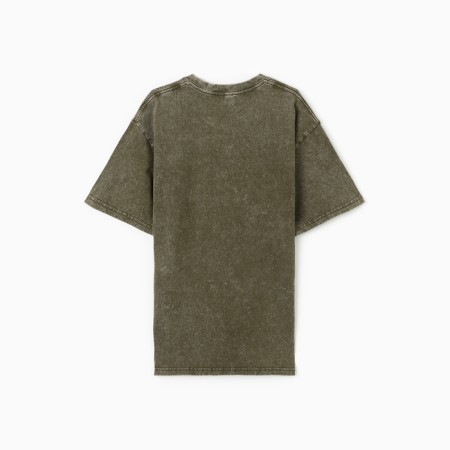 Men's T -shirt MIST made of boiled cotton, col. Green, rr m-3