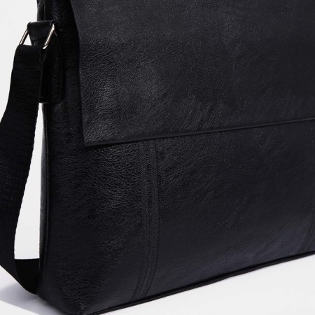 Male bag, black color-3