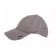 Grayling baseball cap, polyester, gray, GQDC-1GR
