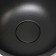 Haller shell Uperwood Belfast is round, concrete, black color