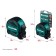 Roulette Kraftool Extrem 34127-10, shock-resistant case, 10 m x 32 mm
