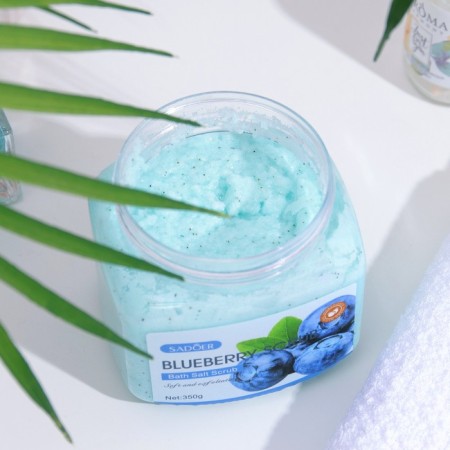 Body scrub with blueberries, 350 g-1