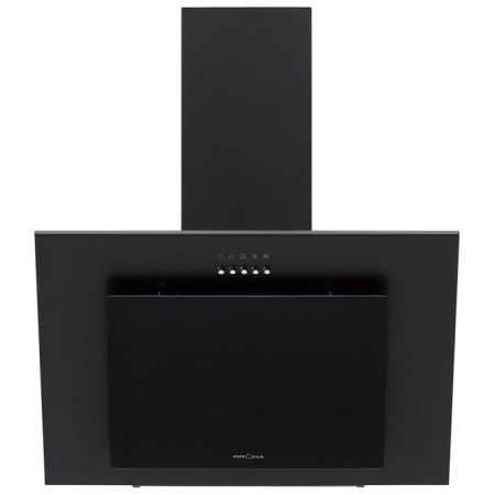 Exposure Krona Vierkant 600 Black PB, inclined, 890 m3/h, 3 speeds, 60 cm, black