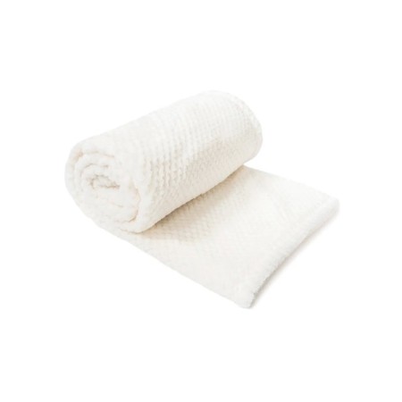 Blanket-worshiped, "jacquard", size 200x220 cm, dairy color-1