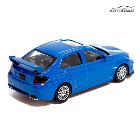 Metal machine Subaru WRX STI, 1:43, Blue color-4