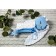 Comforter - Cherry Love heating, size 17 x 17 cm, blue color
