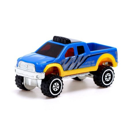 Metal machine, scale 1:64, mixing color, on the blister-10