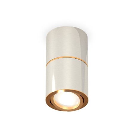 Turning lamp Ambrella Light, XS7405060, MR16 GU5.3 LED 10 W, color silver, yellow gold