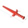 Plastic dagger, red color