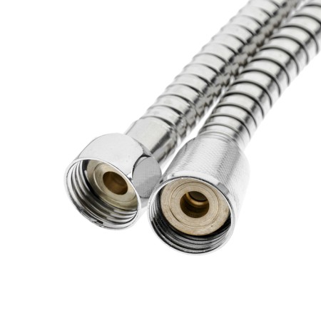 Shower hose Haiba HB45, in a single braid, chrome-1