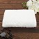 Terry towel "Plait", white color, 30x70 cm