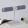Catch stand, bracelets, d = 3, 15 × 10 × 21 cm, gray color in silver