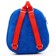 Blue backpack on a zipper, with a pocket, 19 x 22 cm "Captain America", Avengers