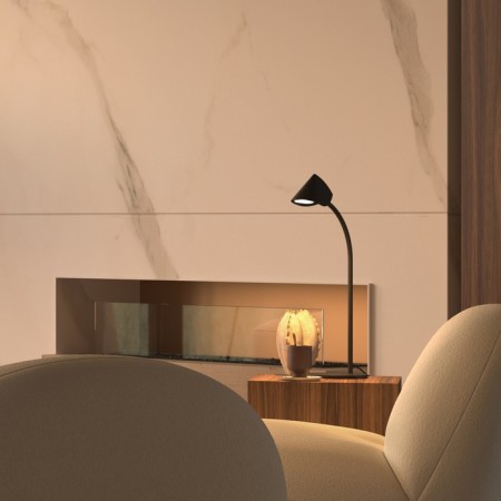 MANTRA CAPUCCINA, LED, 1x610LM, 3000K, 160x251x560 mm, black color black-2