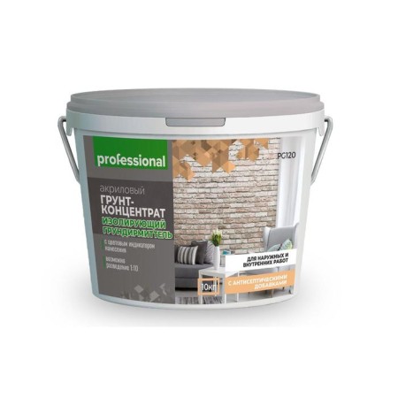 Soil-concentrate "Groundirmittel" for external and internal work, isolating, 10 kg