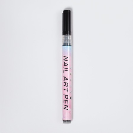 Nail design marker, thin, acrylic, 13.7 cm, black color-2