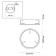The base of the ceiling Odeon Light. Panta, LED, 50x220 mm, gold color