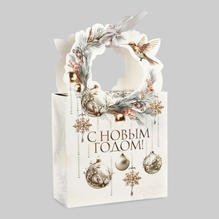Box the national team "Luxurious New Year" 12.3 x 21 x 5.3 cm, New Year-1