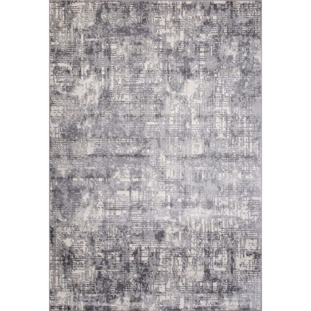 Rectangular carpet Merinos Tornado, size 250x400 cm, Gray color