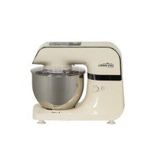 Миксер Hiberg MP 1040 DY, планетарный, 1000 Вт, 4 л, 6 режимов, бежевый