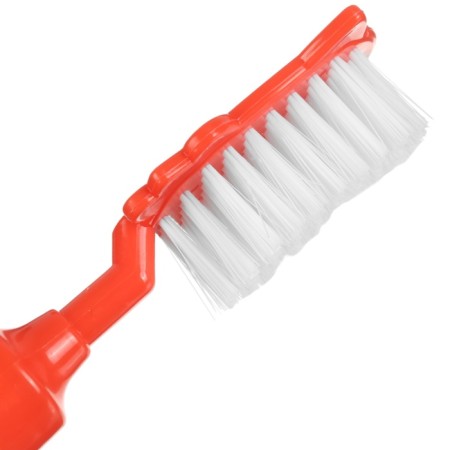Set of combing a rattle "Myu", 2 subjects: comb with teeth + brush, mix-3