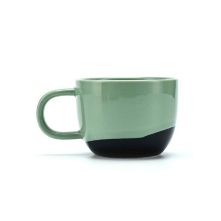 Tea couple Dolce Ceramo. "Alps", 2 items: mug 200 ml, saucer d = 10 cm-5