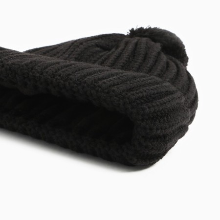Female Winter hat, black color, size 56-60-1