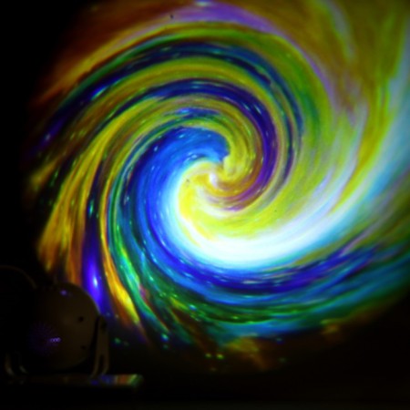 Light device "Cosmos", 11 cm, 6 cartridges, glow RGB, 5 V-3