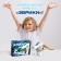 The constructor-robotics "Night Guide", works from batteries, 53 details