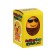 Smile on the spring, on the panel in the car, with glasses, yellow