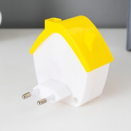 Night House LED from the 220V white white-green 7x7x7 cm network, MIX RISALUX-2