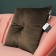 Sofi de Marko “Vivian” pillow, size 55x55 cm, chocolate color