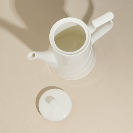 Hot kettle Porcelain "Barista", 1.5 l, white-4
