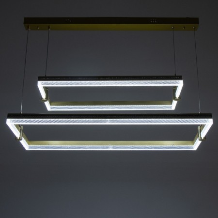 Lamp "Coruna" LED 320W 3000-6000K gold 80x40x15cm Bayerlux-4