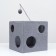 Cat house "Cube with a paw", with a toy, 40 x 40 x 40 cm