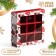 New Year. Box for sweets with a shell of 9 pcs "cocoa", 13.7 x 13.7 x 3.5 cm