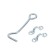 Wind KR-100 Hook, zinc coating