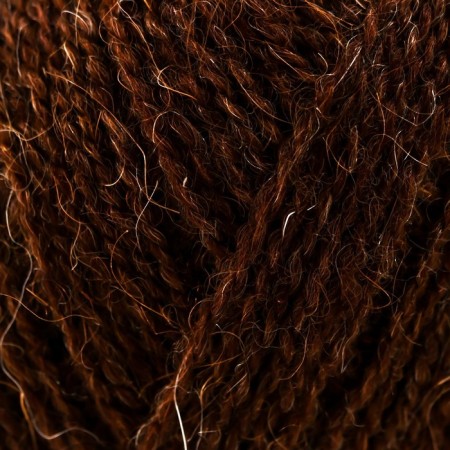 Camel yarn 65% camel wool, 35% acrylic volume 600m/100g (251 brown)-7