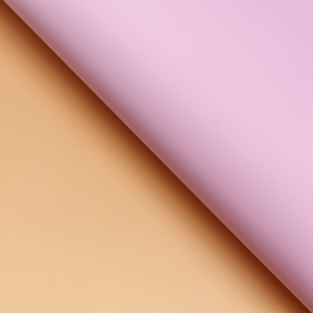 Flower film, "Golden Side", 56x56cm Pink-2