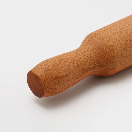 ADELICA rolling pin "for pros", with handles, 80 × 6 cm, beech-5