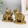 NECKE Polystone set 2 pcs "Elephants with a jug and ball" 6.2x7x7.5 cm