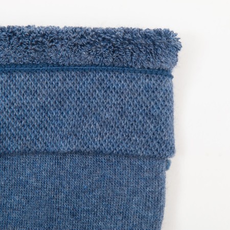 Pantyhose children's terry, color Denim Melange, height 104-110 cm-2