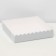Box for cookies, silver, 15 x 15 x 3 cm
