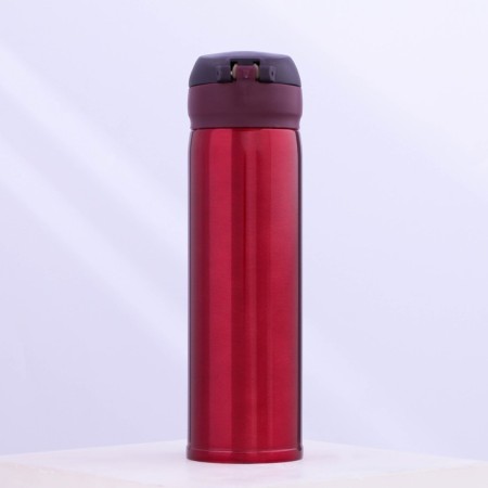 Thermos with the Mode Forrest button, 450 ml, red, heat conservation 10-12 hours-1