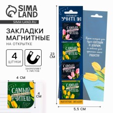 Magnetic bookmarks 