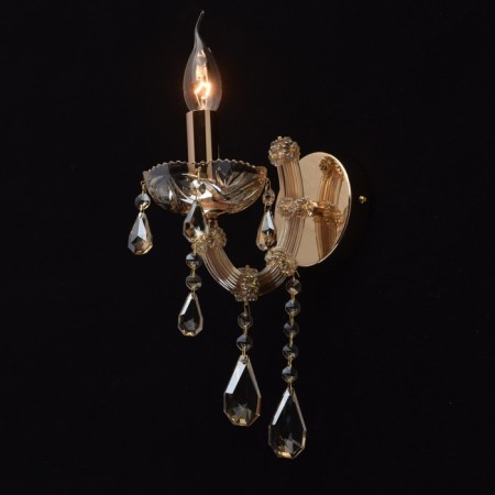 Bra “Odette”, 1x40W E14, gold 31x12x23 cm-2