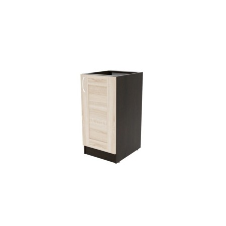 Stature table with 1 door, 40x45x82 cm, wenge, quad Dub Sonoma