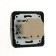Dimmer Luazon Lighting "Orion", 10 A, hidden, black