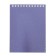 Notepad A6, 40 sheets, in a cage, on a crest, Metallic “purple”, boumville cover, offset block